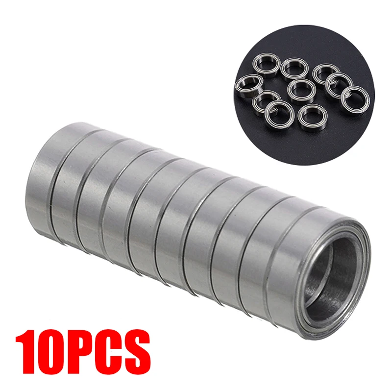 10Pcs/lots of Miniature 6700Zz Bearing Steel Metal Shielded Ball Bearing Thin-walled Roller 10X15X4 Mm Bearing  Nitro Motor