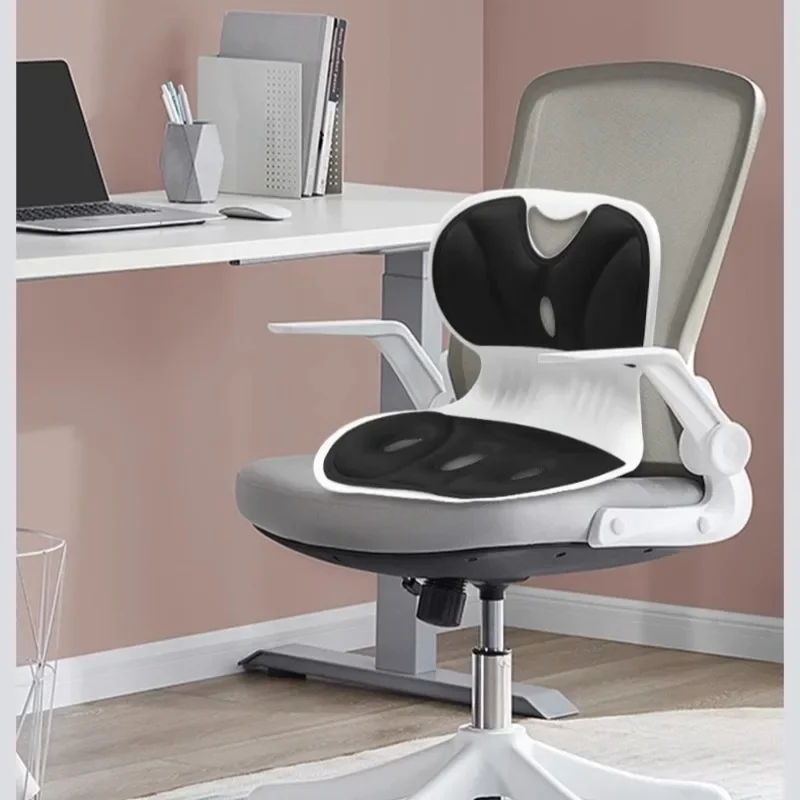 

Lumbar Support Cushion Office Seat Lumbar Support Posture Correction Memory Foam Non-Slip Cushion Pain Relief Chair Breathable