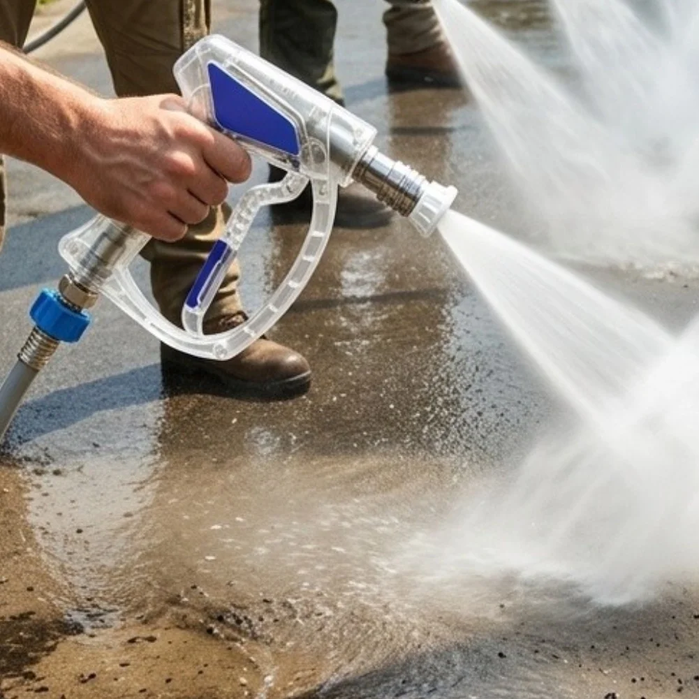 Car Wash Water Cleaner for Pressure Washer 5000 PSI with Quick Connect Feature 360 Swivel and Five Adjustable Spray Patterns