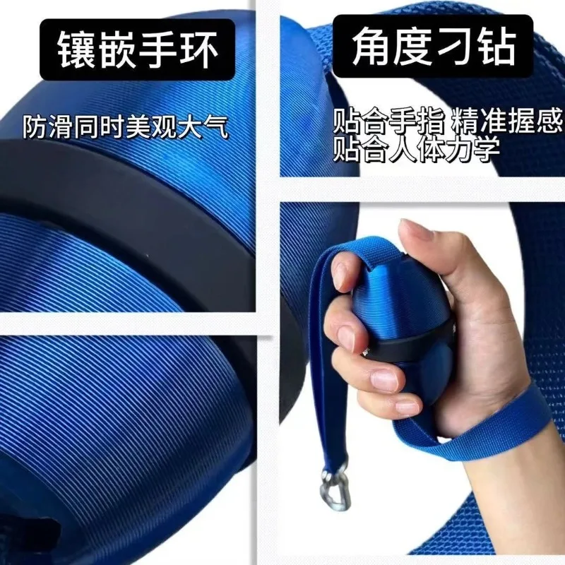 Oval‑Shaped Wrist Strength Trainer Portable Forearm Exerciser for Wrist Thumb‑Web Home Fitness Hand Muscle Building Training