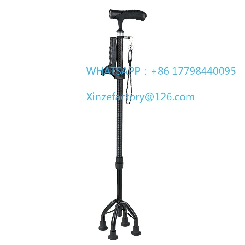

Customizable carbon fiber crutches for the elderly Ultra light and non slip
