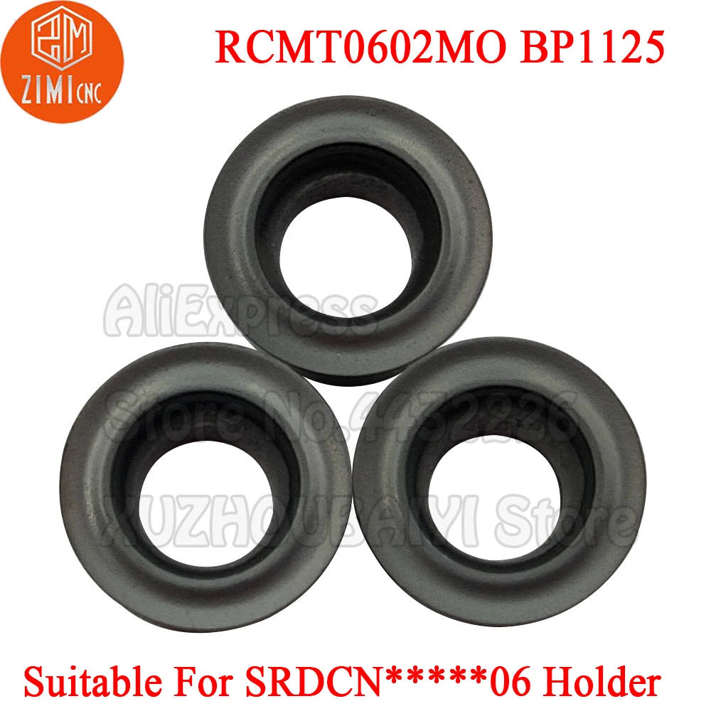 10p RCMT0602MO BP1125 RCMT0602 MO BP1125 RCMT 0602 MO 카바이드 밀링 인서트 터닝 공구 커터 선반 가공 밀링 공구