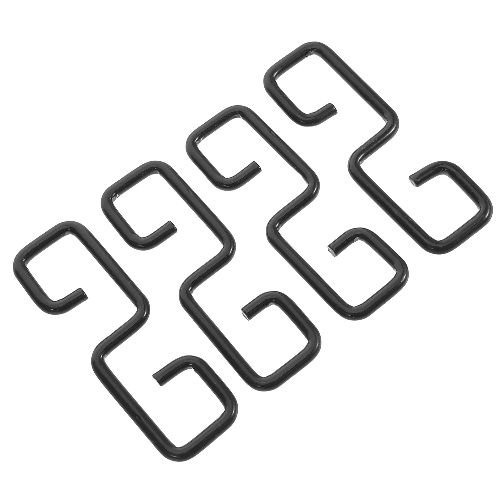 4pcs Rain Chain Clips Iron Hooks Rain Chain Gutter Adapter Secure Roof Drainage System Wind Resistant Durable Gutter Hook For