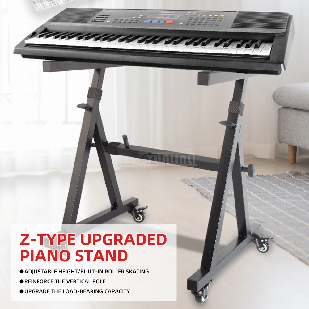 electronic-keyboard-z-type-stand-digital-piano-stand-universal-stand-reinforced-and-thickened-home-use-guzheng-stand