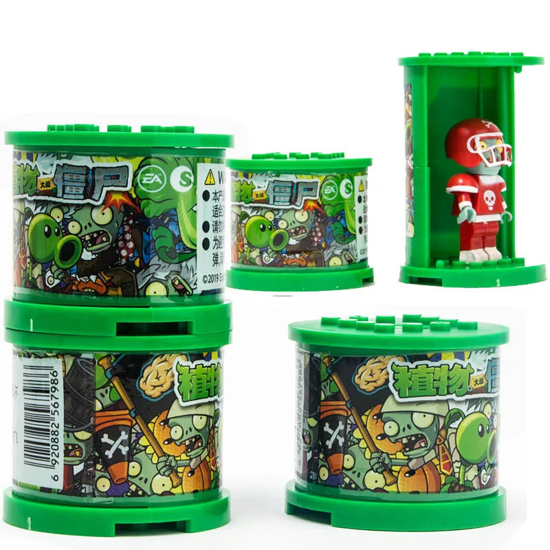 Anime Plants VS. Zombies Building Blocks Toys 50 Styles PVZ Action Figure Collection Toys For Kids Birthday Christmas Gift