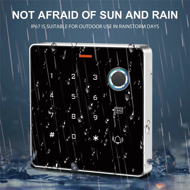 

AA60-RFID Card Proximity Card Access Control Keypad Fingerprint Reader Waterproof For Hotel Office Factory Apartment