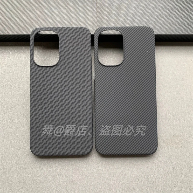 For OnePlus 15R Case Matte Hard Carbon Fiber Texture Pattern Ultra Thin Cover For One Plus ACE 6 6T OnePlus15 15 R 5G Shell