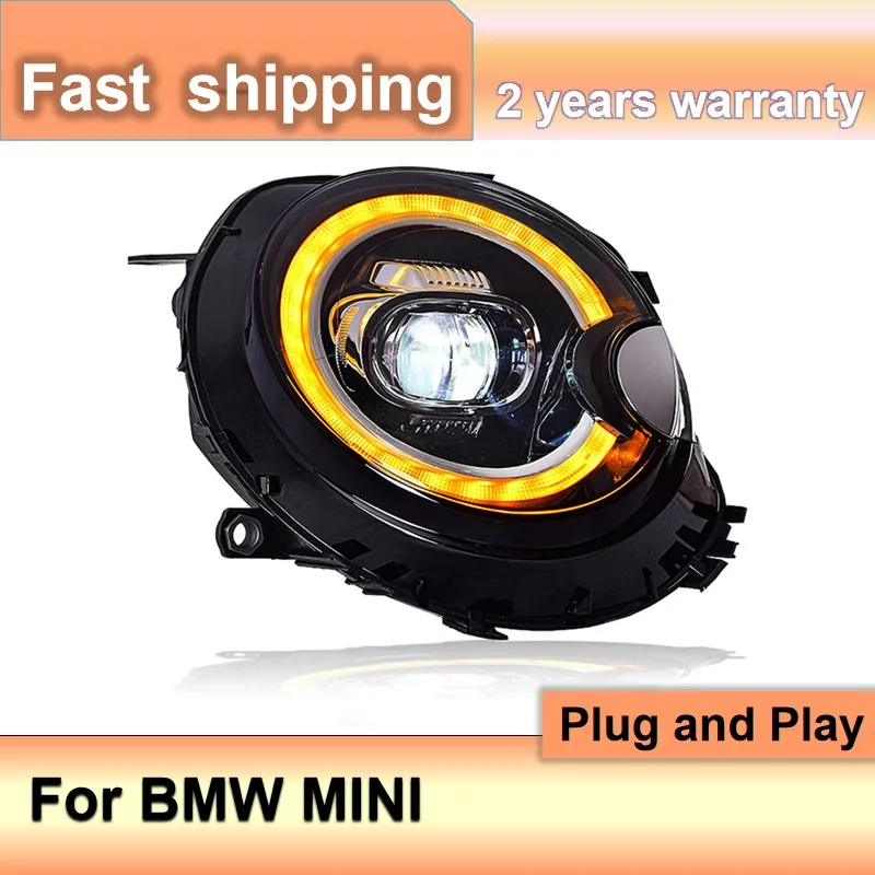 

Автомобильные аксессуары для BMW MINI R55 Фара R57 R58 R59 2007-2013 MINI R56 Фара DRL Поворотник ближнего света Проектор Len