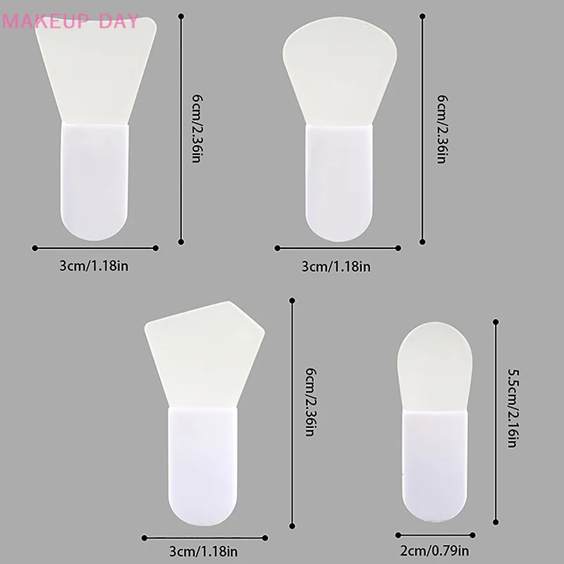 미니 실리콘 마스크 브러쉬, 메이크업 페이셜 크림 도구, 휴대용 여행 젤 믹싱, 얼룩 용품, 메이크업 화장품 도구