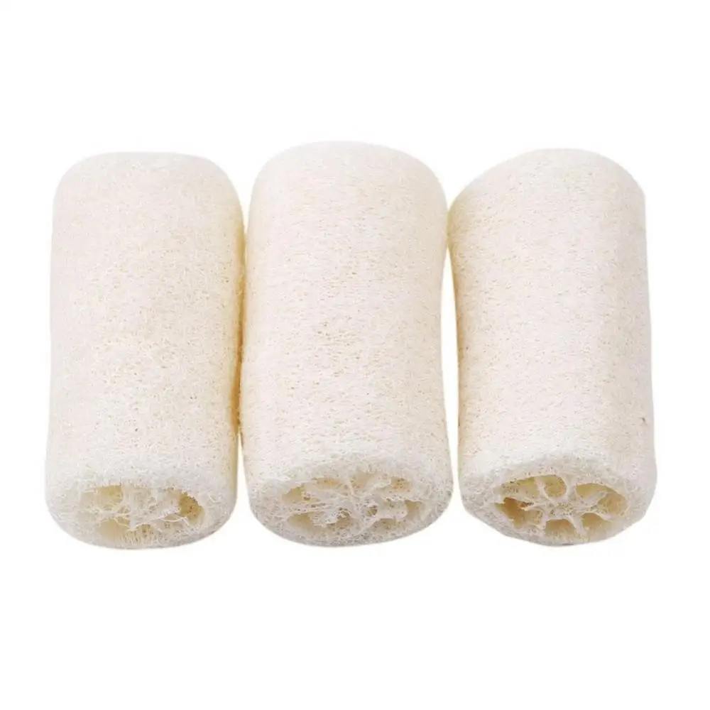 

Natural Exfoliating Loofah Gourd Sponge Bath Rub Dishes Cleaning Scrubber Tool