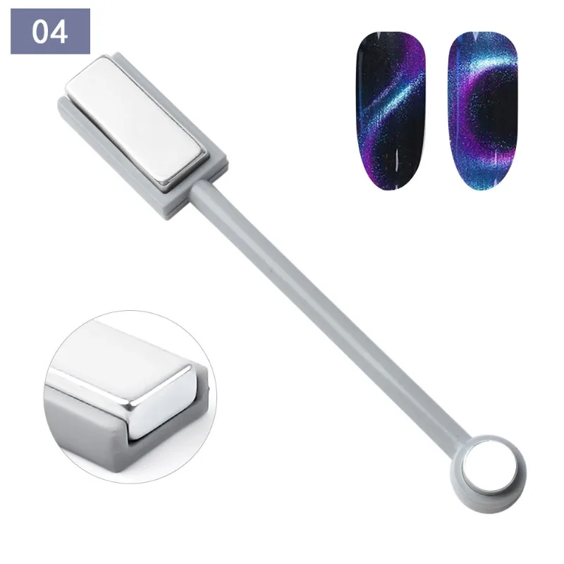 ใหม่เล็บเครื่องมือ Cat Eye Magnetic Stick เล็บกาวแฟนซีมัลติฟังก์ชั่เล็บ Cat Eye แม่เหล็กปากกาเล็บ Professional Supplies