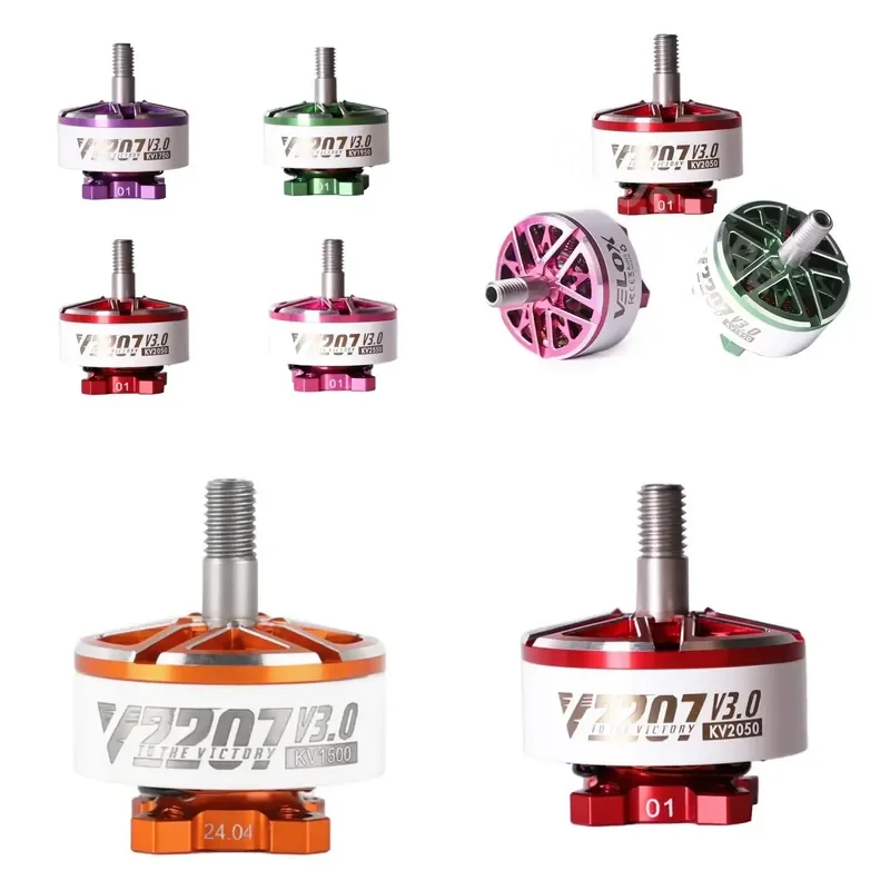 V2207 V3.0 4S 6S RC FPV Racing Multi-Helicopter Wholesale Supplier Micro DC Motor for