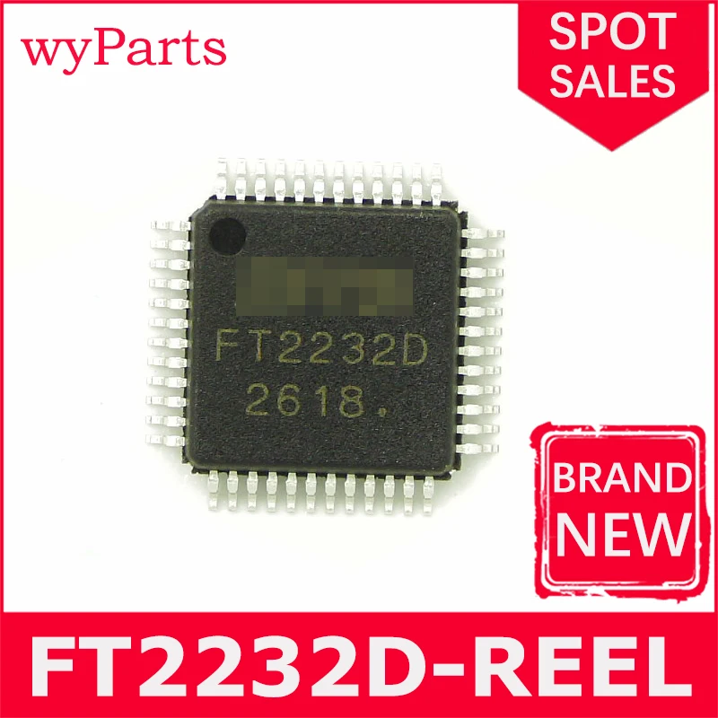 

New/1Pcs FT2232D LQFP48 FT2232D-REEL Interface Bridges