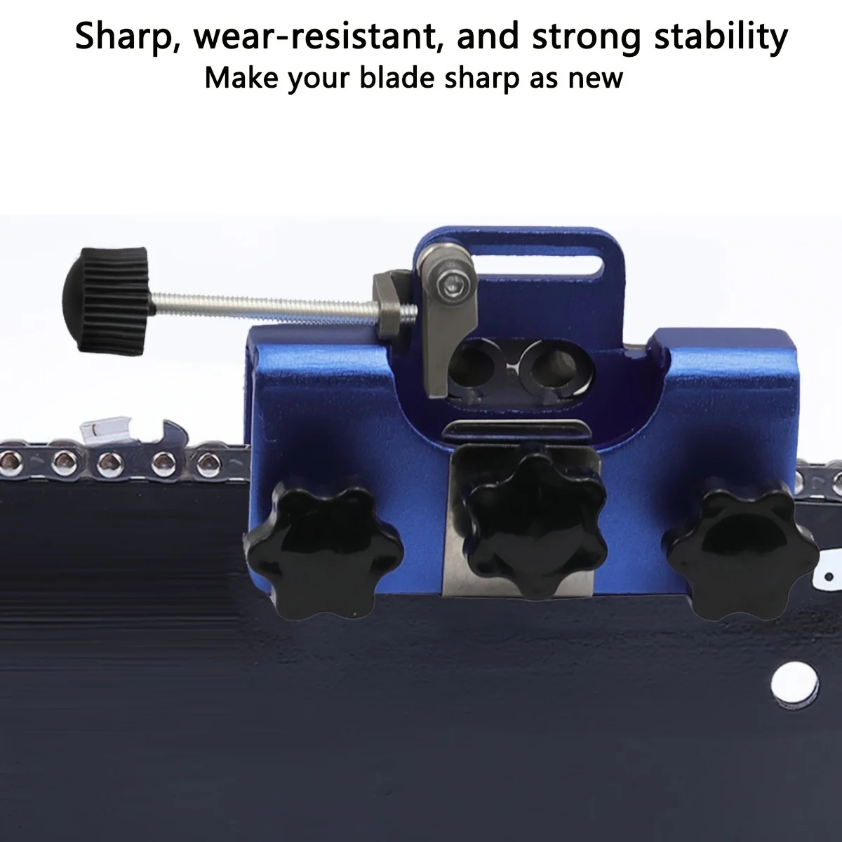Chainsaw Sharpening Kit Fast Portable Hand Crank Chain Saw Sharpener Tool Accessories