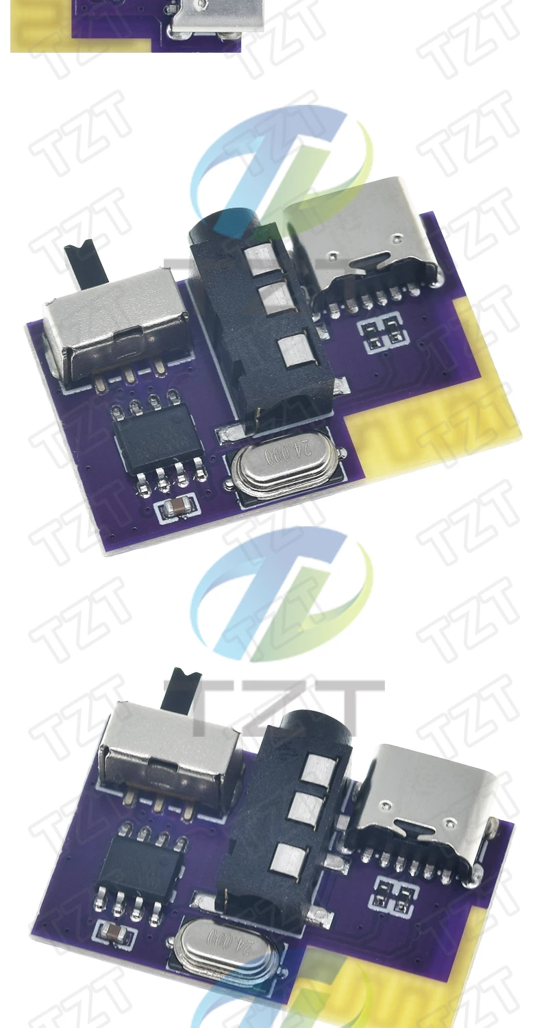 DC 3,5 V-5 V 5 W Bluetooth-kompatibel 5,4 Mono Verstärker Decoder = MP3 Player TWS 3,5mm AUX Modul Empfänger DIY Handgemachten Lautsprecher – Detail 5