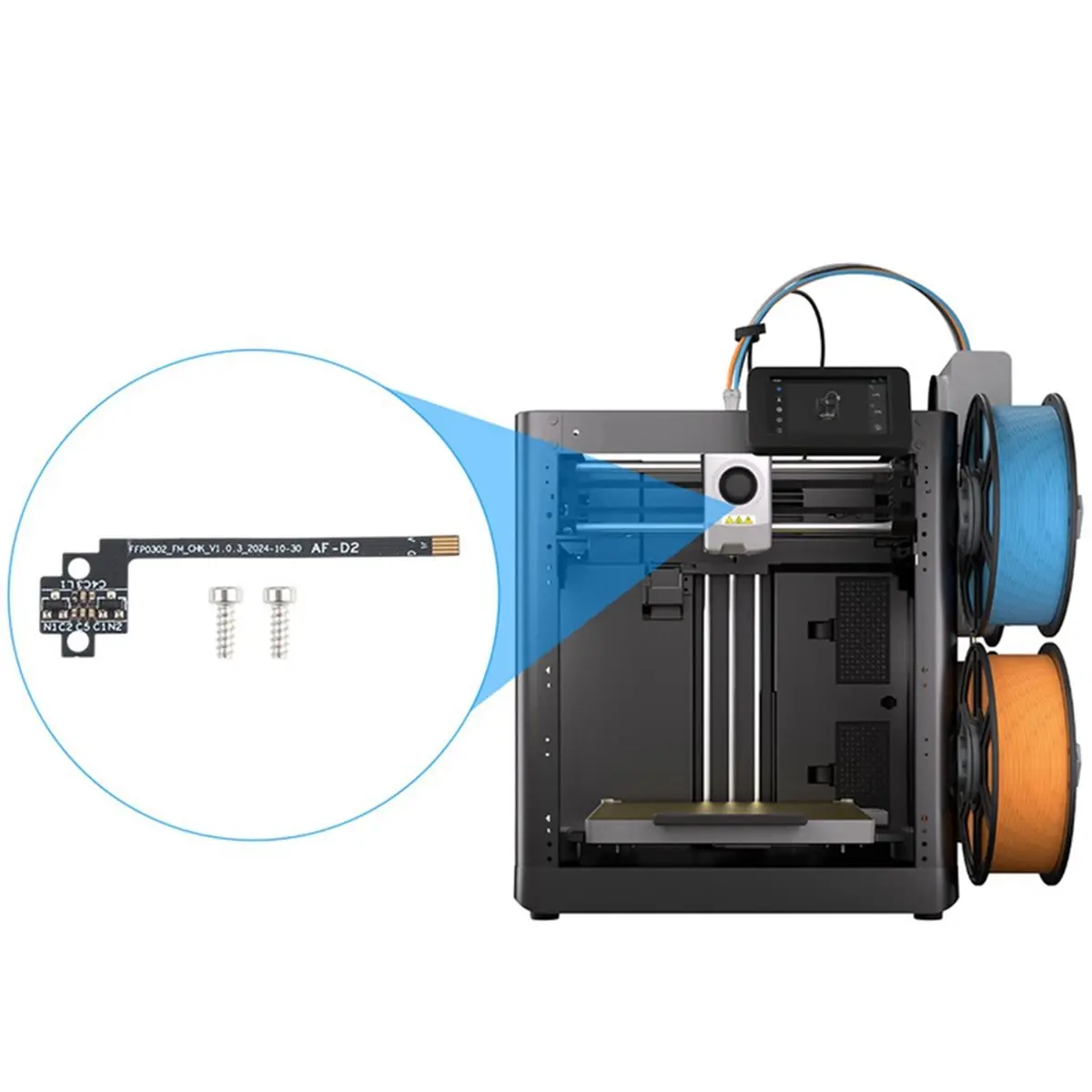 AU47-Extruder Filament Sensor Hall Sensor for AD5X 3D Printer Accessories Filament Detection Module 3D Printer Accessories