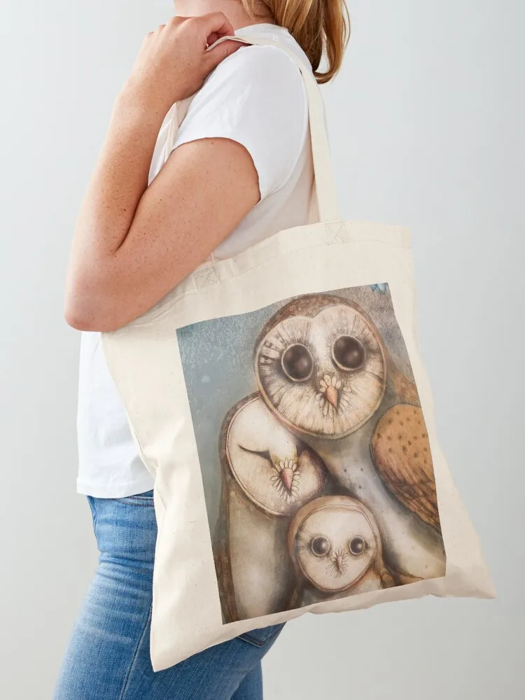 three wise owls Tote Bag shopper bag woman bags luxury women shopper bags Handbags