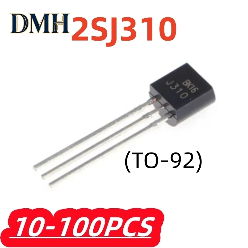 10/100PCS J310 TO-92 2SJ310 BJT Fet Tube DIP 24mA -25V N-Channel Audio Amplifier Transistor Bipolar Junction Field Effect Mosfet