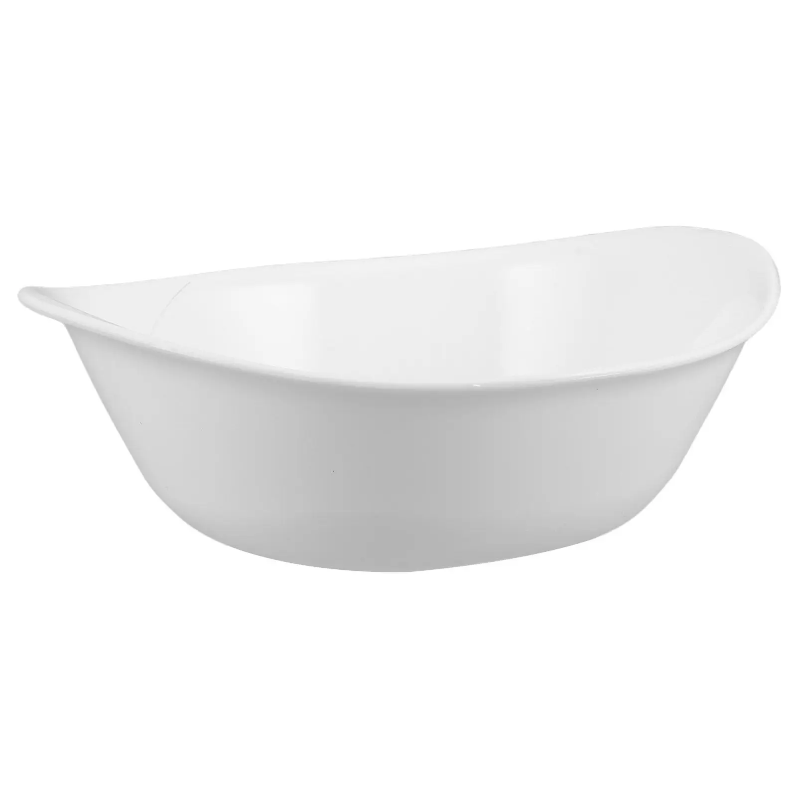 

Прозрачная акриловая миска для умывания в салоне красоты, легкая портативная чаша для умывания лица, маленькая, штабелируемая, в форме слитка