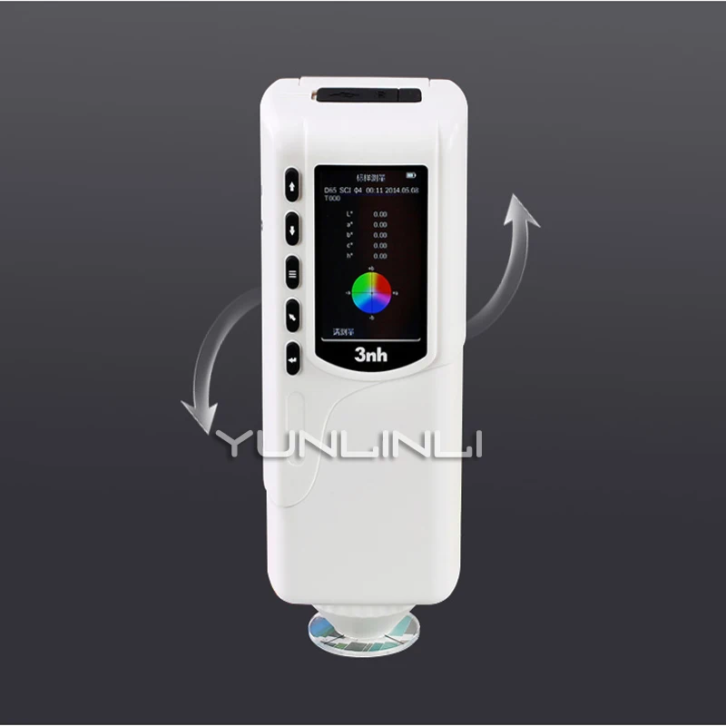 High Precision Color Difference Meter Color Reader Spectrophotometer Color Difference Tester Colorimeter SC-10