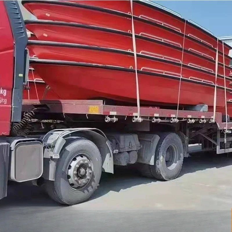 التحكم في الفيضانات في حالات الطوارئ وقارب الإنقاذ، شحن الألياف الزجاجية السميكة ذات الطبقة المزدوجة الصلبة #6