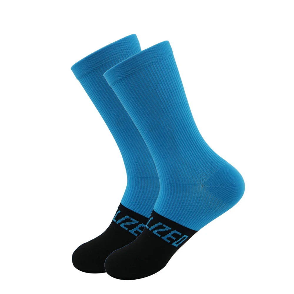 Men Sports Polyester Cotton Socks Sweat Absorption Breathable Anti Skid Running Outdoor Hiking Sport Sock Air Permeability Socks