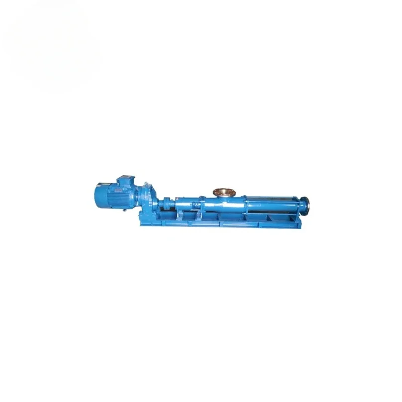 G Type Single Screw Mono Pump, Slurry Pump For Filter Press Feeding