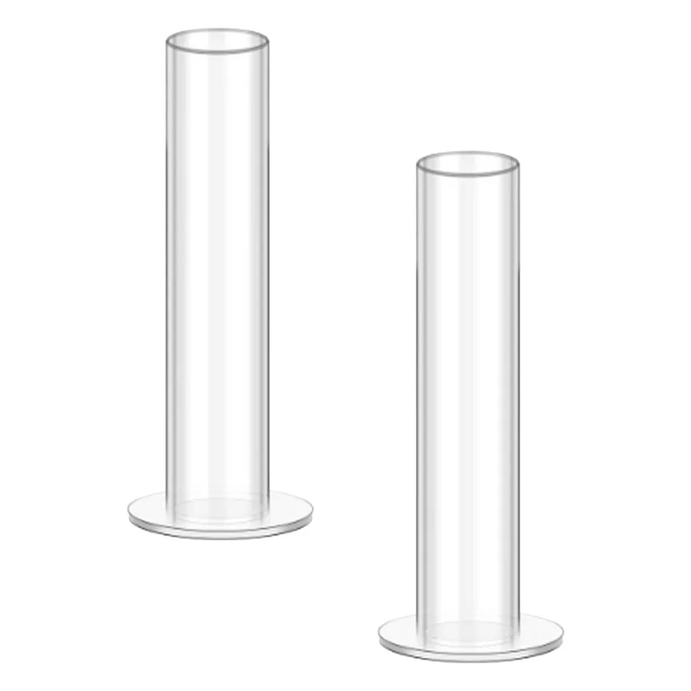 2Pcs Hairband Storage Rack Transparent Acrylic Display Holder Hair Ring Stand Desktop Organizer Scrunchie Holder