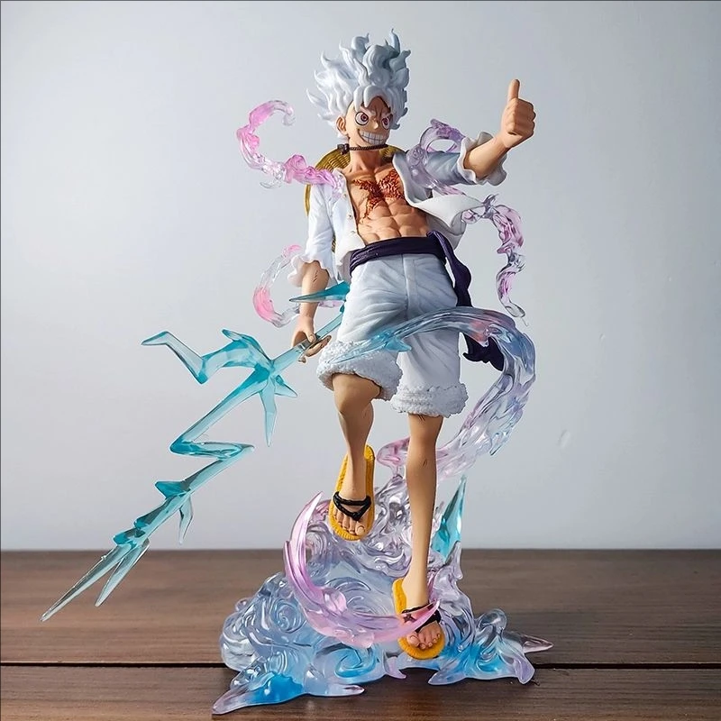 One Piece Ny Nika Monkey D. Luffy Handmade Trendy Toy Model Statue Top Edition Handmade Male Female Christmas  Birthday Gifts