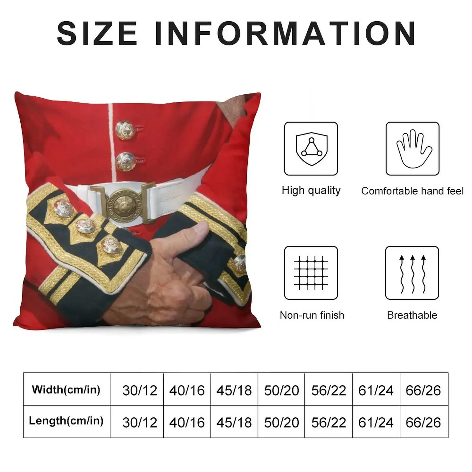 British Coldstream Guards Throw Pillow Christmas Throw Pillows Covers Cushions Home Decor Cushion Cover Set anime girl pillow