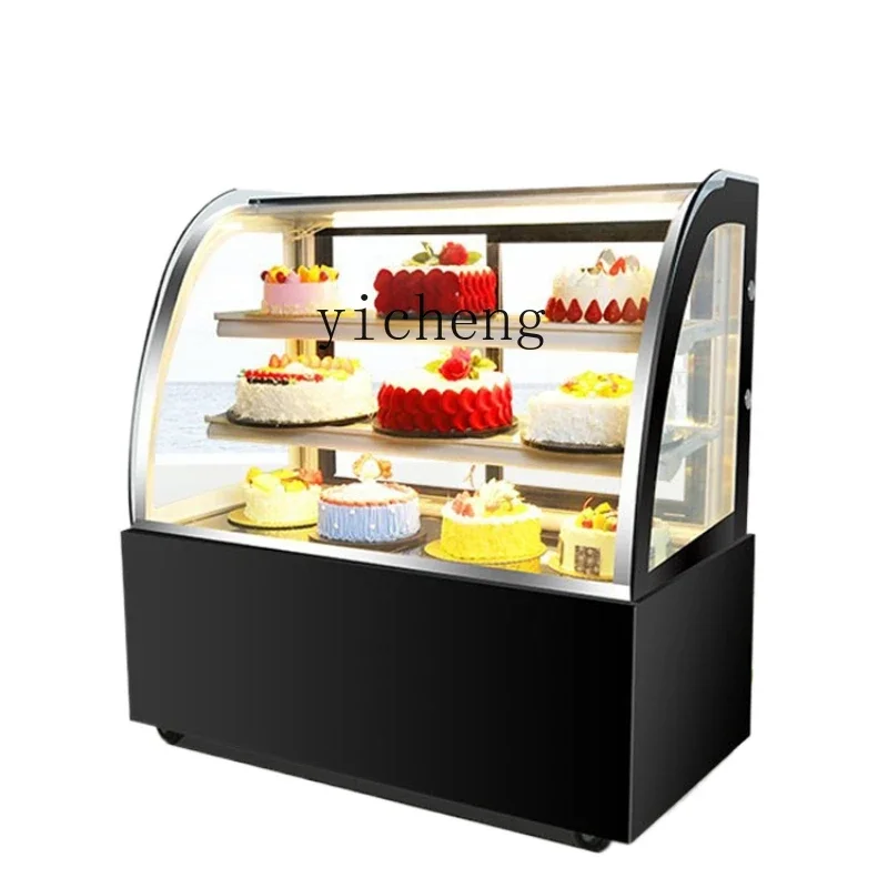 Cake Refrigerated Display Cabinet Commercial Fruit Cooked Dessert Cabinet Air Cooling