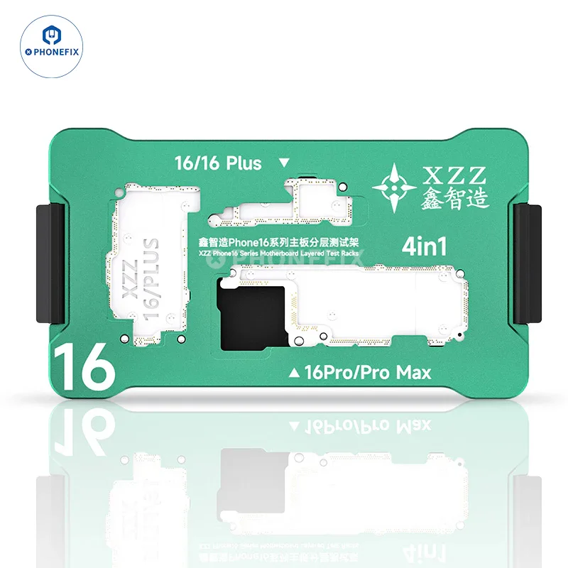 XZZ ISocket 16 Series Delamination Test Frame For iPhone 16 / 16 Plus /16 Pro /16 Pro Max Motherboard Double Layer Test Fixture