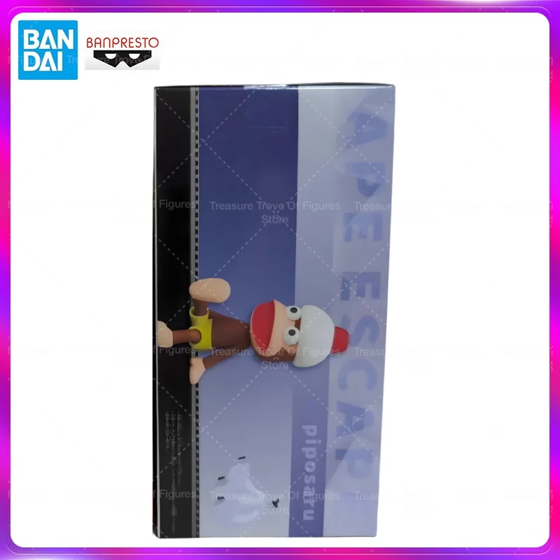 In Stock Banpresto Bandai Anime Ape Escape Pipo Saru PVC Original Action Figure Collection Model Toys Birthday Boxed Gift TT