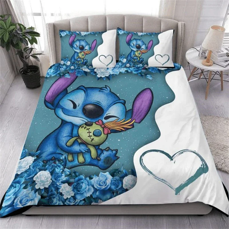 Duvet Cover Stitch Bedding Set Multi-size Duvet Cover Pillowcase Boy Girl Bedroom Decoration Single Double Queen Size