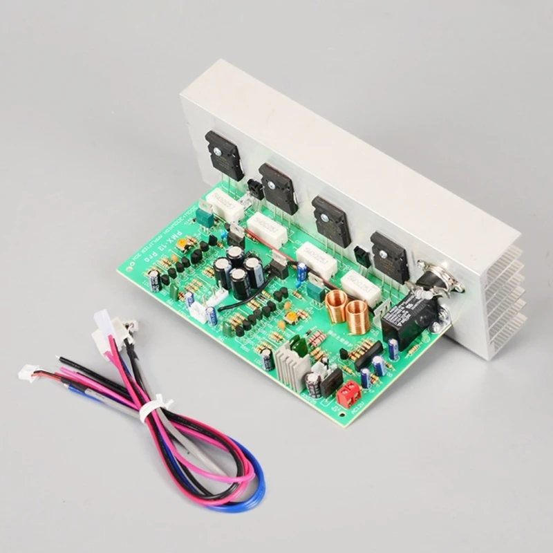 Temperature Controlled Power Amplifier Module Plate 300Wx2 Amplifier Board with Temperature Control 2CH PMX-300W Dropshipping