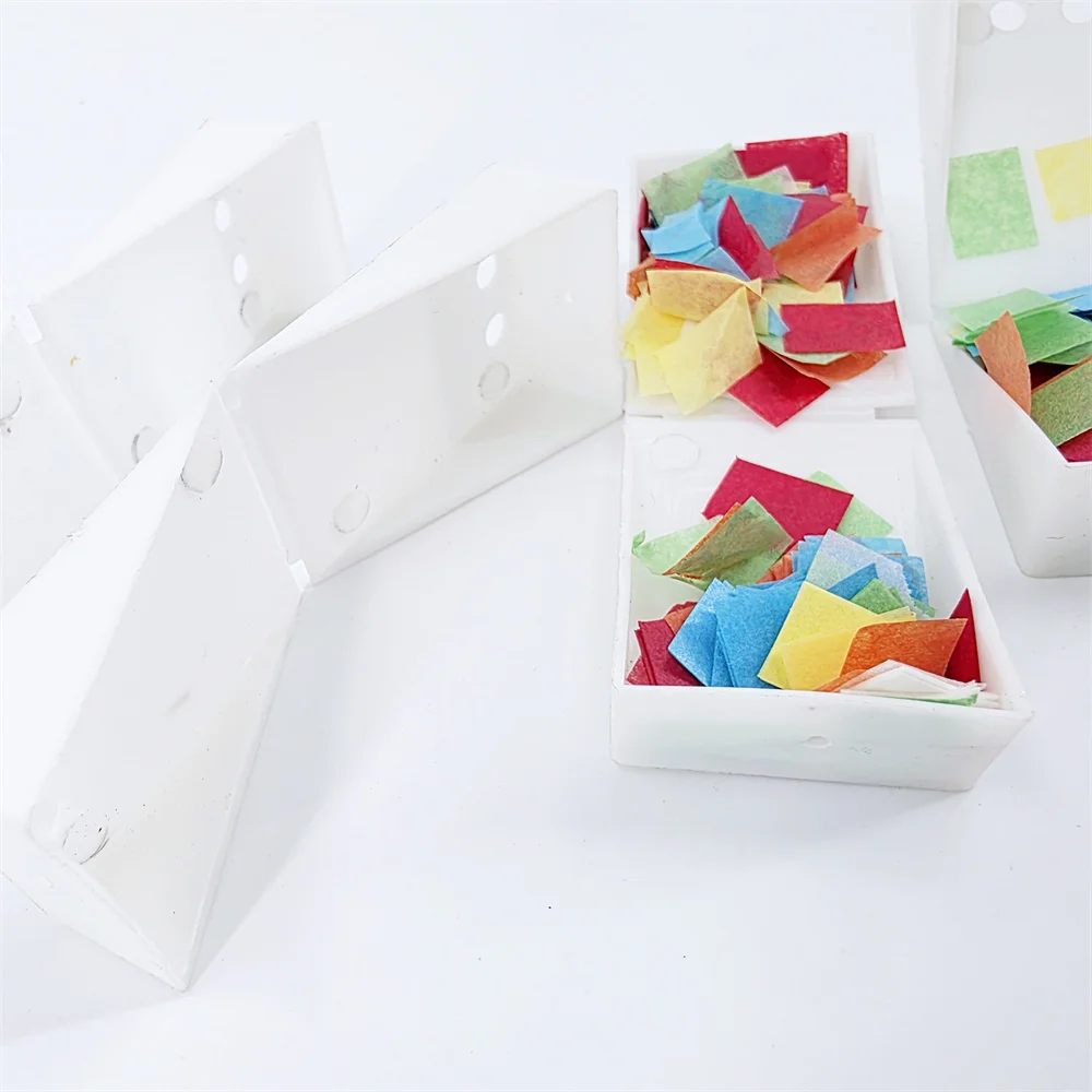 Magiczny Wyrzutnik Śniegu - Automatyczny Dozownik Płatków Śniegu dla Magików Scenicznych, Dekoracja na Święta Bożego Narodzenia, Wesela i Imprezy