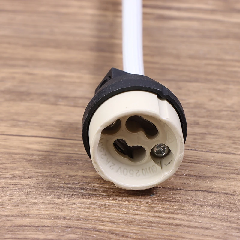 GU10 Lamp Holder With Terminal Box Socket 2A 250V Ceramic Lamp Bases Connector For LED Light Halogen Bulbs Downlights DIY