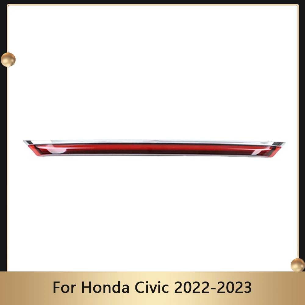 

For Honda Civic 2022 2023 Car Rear Bumper Trunk Through-Flow Flashing Taillight Dynamic Streamer Brake Light Taillamp Assembly