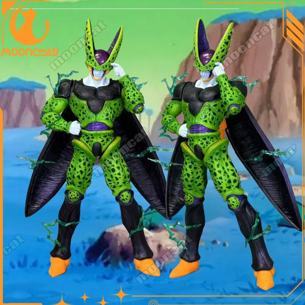 

35cm/13.78inch Dragon Ball Z Perfect Cell Figure Cell Figurine Action Figures Pvc Statue Collection Model Toys Gift
