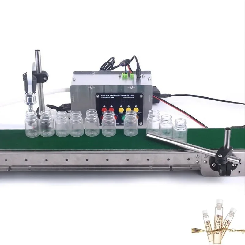 

Automatic Filler Conveyor Belt Single Head Liquid Filling Machine Can Sense High Precision High Temperature And Heat Resistance