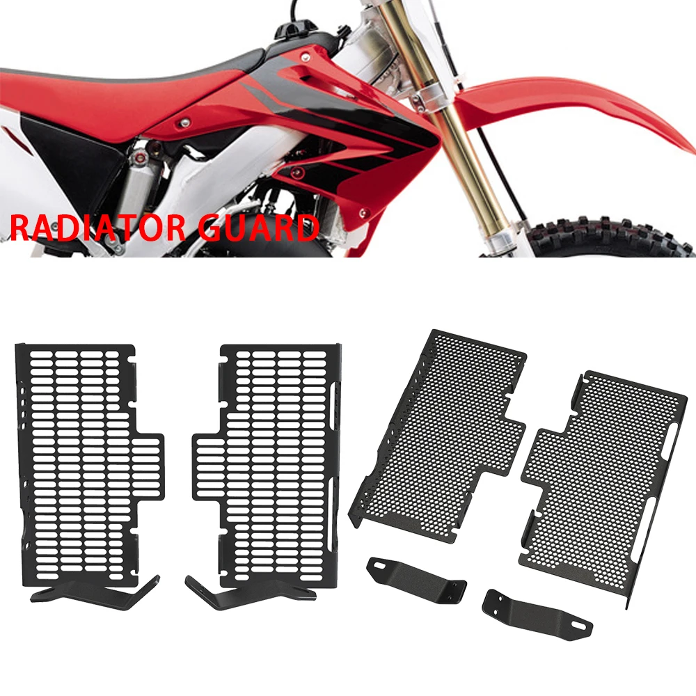 

Motorcycles Accessories Radiator Grille Guard Cover Protective For Honda CR125R CR250R CR 125 250 R CR 125/250R 2002 2003 2004