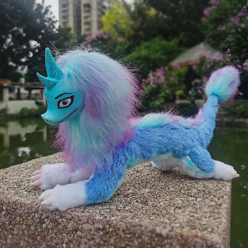 لعبة ديزني سيسو دراجون القطيفة كبيرة الحجم، ألعاب ديزني كارتون دراجون هانت ليجند، دمى كاواي المحشوة الناعمة، هدية عيد ميلاد