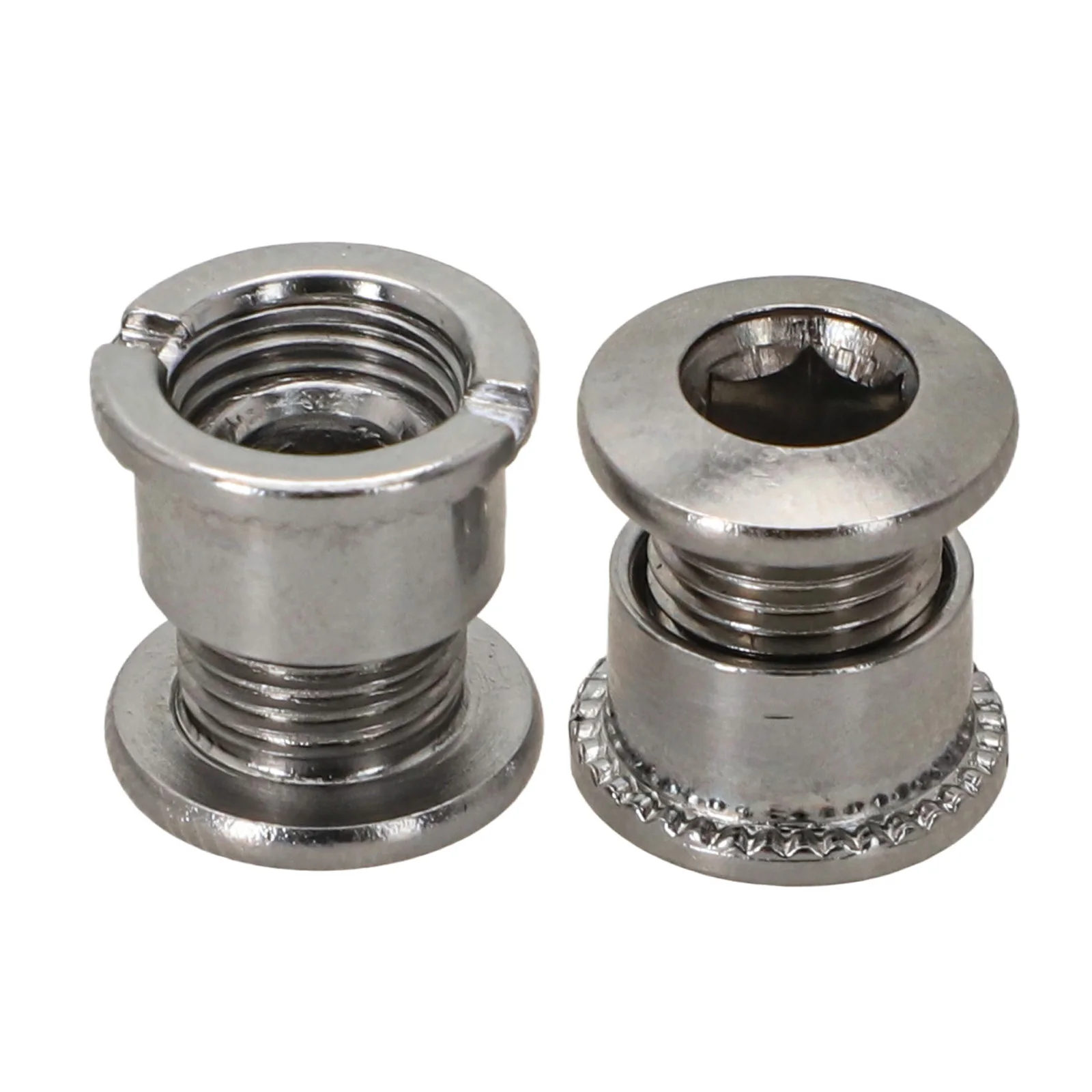 12PCS Chainring Bolts for Bikes Suitable for Mountain and Road Use Compatible with For Single and Double Chainrings