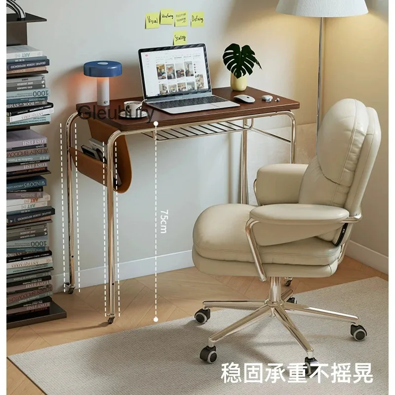 Writing Desk Student Home Desk Small Bedroom Office Computer Desks Makeup Mobile Bedside Desk Storage Rack Mobile Storage Rack