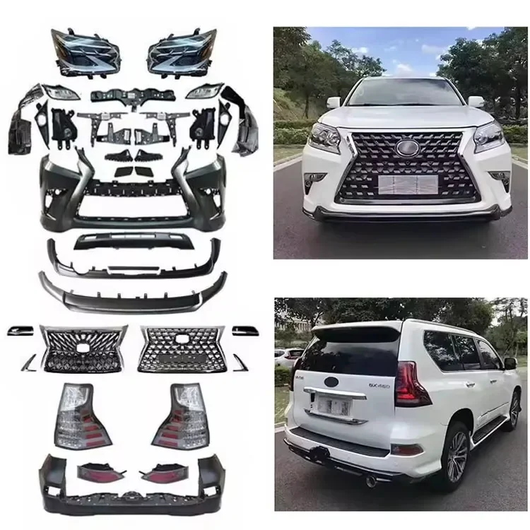 Hot Sale Shengyuan Front bumper Grille for LEXUS Gx460 Upgrade kit Full body kits 2010 Upgrade 2020