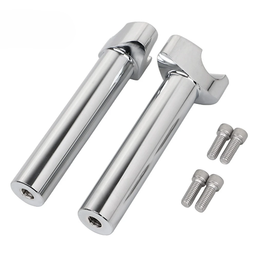 Modified Handlebar Riser Height Bracket for Harley-Davidson Dyna Softail Fat Boy Sportser 883 1200 Brand New
