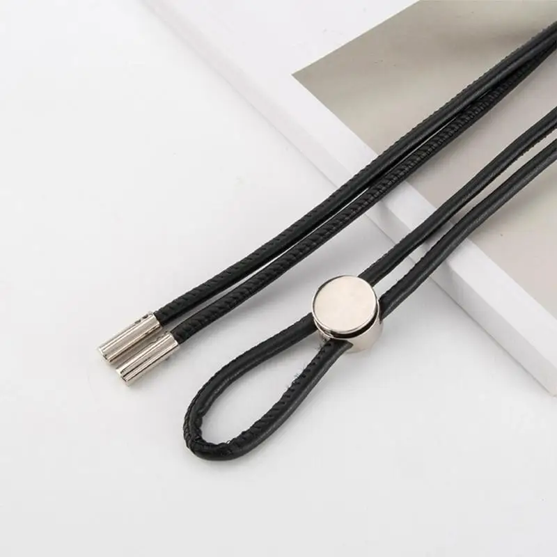 39BD مشد للخصر أنيق ربطة عنق بسيطة حزام بإبزيم فضي للارتداء غير الرسمي ملابس رسمية حزام جمالي بسيط