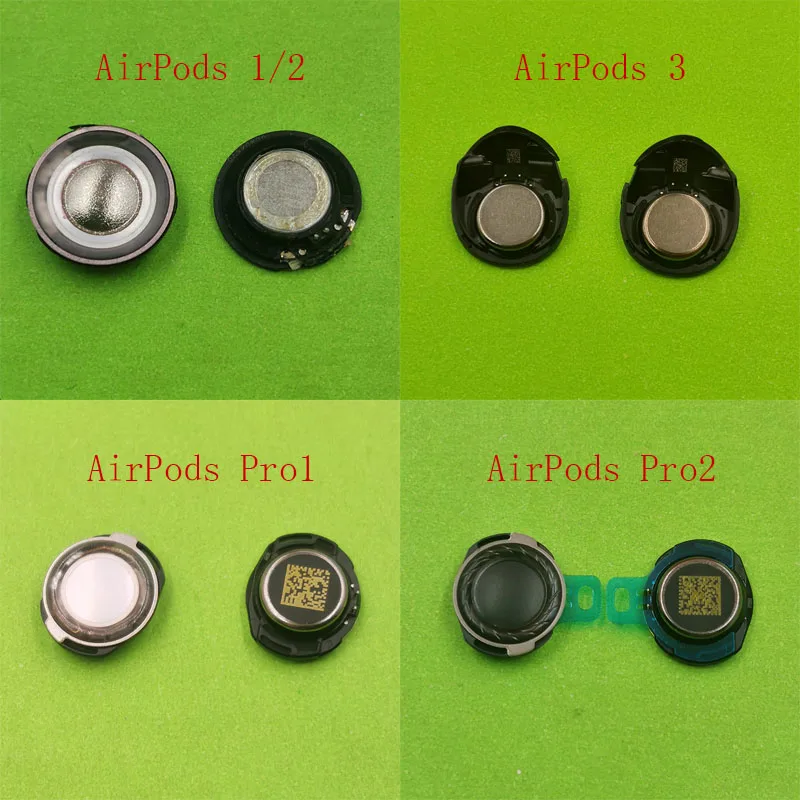 1pcs Earphone  Earpiece For Apple Airpods 1 2 3 1st 2nd Pro Pro1 Pro2 A1523 A1722 A2032 A2031 A2084 Loud Speaker Loudspeaker