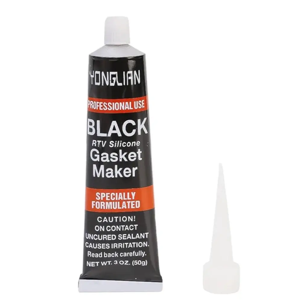 50/85g Automotive Gasket Sealant Liquid Gasket Sealer Engine Sealants Black Liquid Gasket Sealer Oil Resistant Gasket-Free