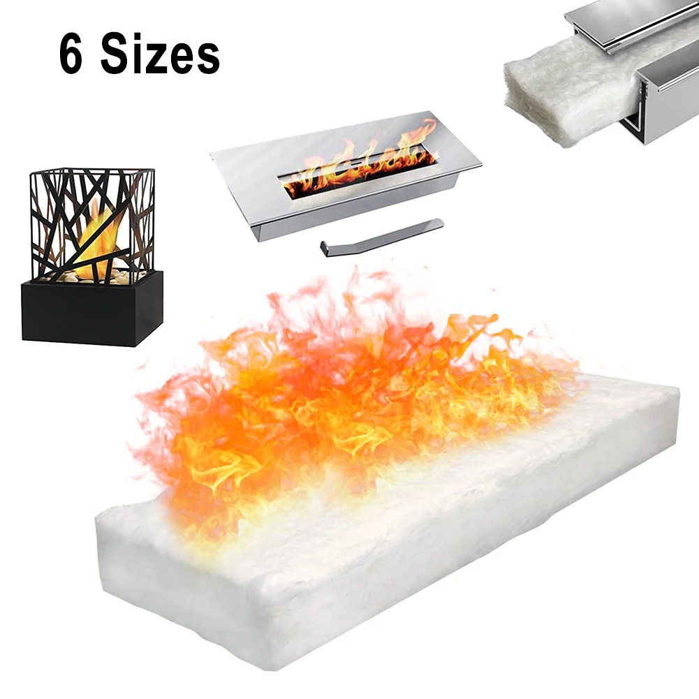 Ceramic Fiber Blanket Ceramic Sponge For Bioethanol Fireplace Resistant Insulation-Cotton Firebox For Fireplaces Fireplace Ovens